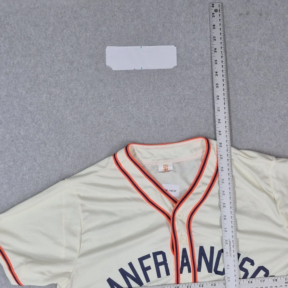 San Francisco Giants Men Jersey  M Cream Sea Lions #23 Logo Graphic MLB READ
